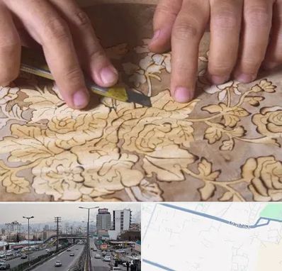 کلاس معرق در بلوار ارتش