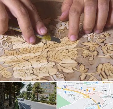 کلاس معرق در مهرویلا کرج