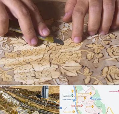 کلاس معرق در خیابان نیایش شیراز