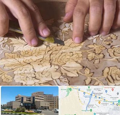 کلاس معرق در صیاد شیرازی مشهد