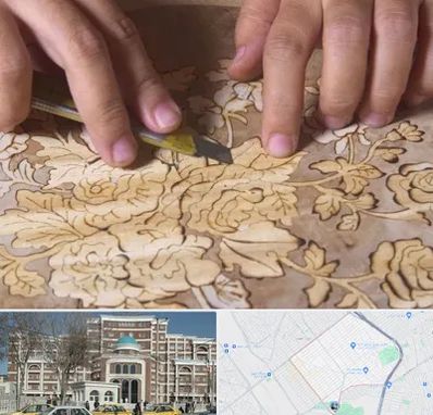 کلاس معرق در طلاب مشهد