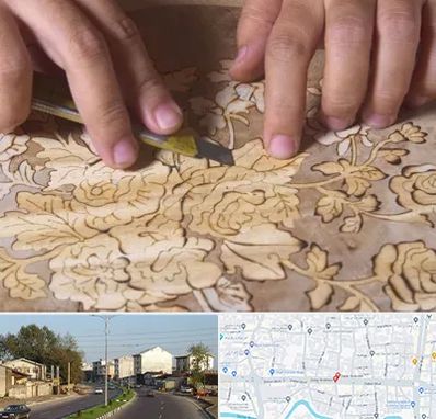 کلاس معرق در ضیابری رشت