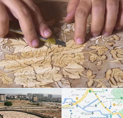 کلاس معرق در کوی وحدت شیراز