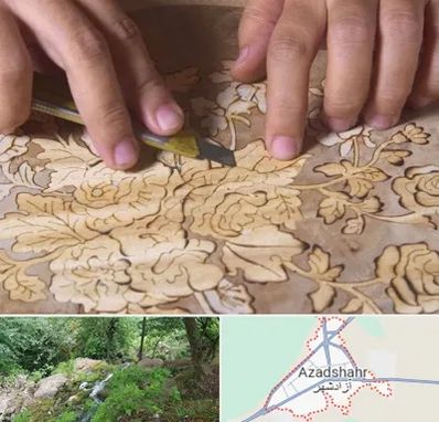کلاس معرق در آزادشهر