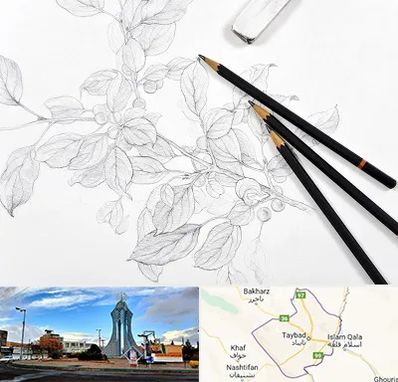 کلاس طراحی با مداد در تایباد