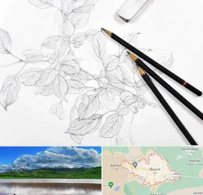 کلاس طراحی با مداد در مرند