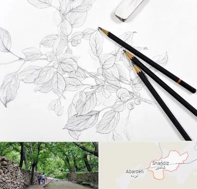 کلاس طراحی با مداد در شاندیز مشهد