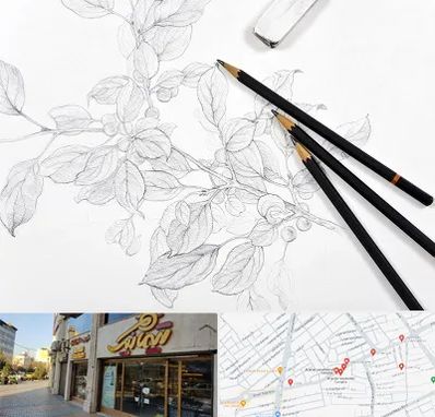 کلاس طراحی با مداد در عطاران قم