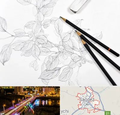 کلاس طراحی با مداد در سقز