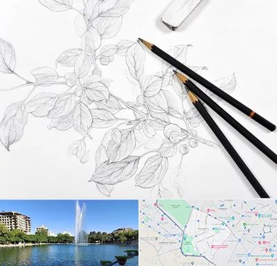 کلاس طراحی با مداد در کوهسنگی مشهد