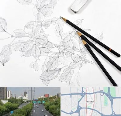 کلاس طراحی با مداد در توانیر