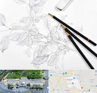 کلاس طراحی با مداد در نسیم شهر