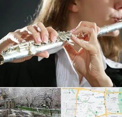 آموزشگاه فلوت در باغ فیض
