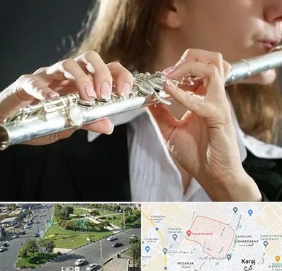 آموزشگاه فلوت در شاهین ویلا کرج