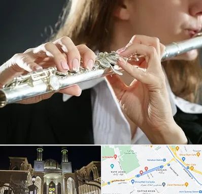 آموزشگاه فلوت در زرگری شیراز