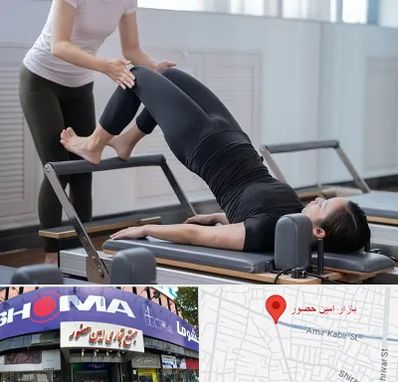 مربی پیلاتس در امین حضور