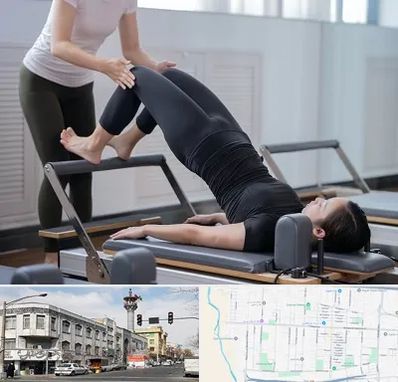 مربی پیلاتس در 17شهریور