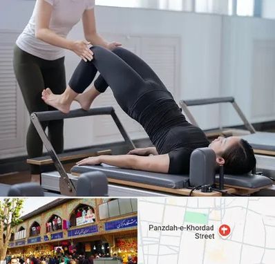 مربی پیلاتس در 15 خرداد