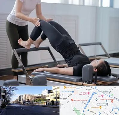 مربی پیلاتس در خیابان ملاصدرا شیراز