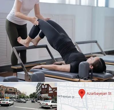 مربی پیلاتس در خیابان آذربایجان
