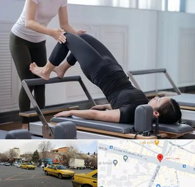 مربی پیلاتس در شهناز تبریز