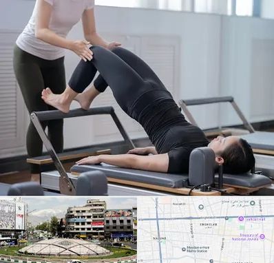 مربی پیلاتس در مرکز تهران