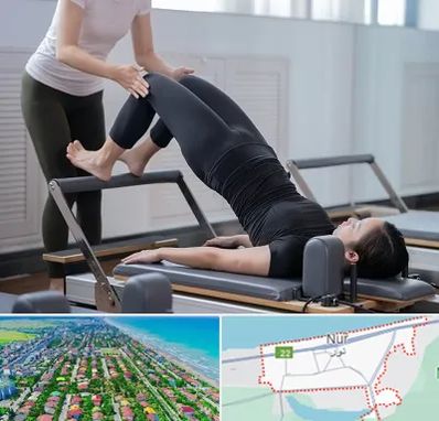 مربی پیلاتس در نور