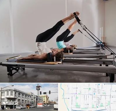 کلاس پیلاتس در 17شهریور