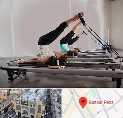 کلاس پیلاتس در بازار رضا مشهد