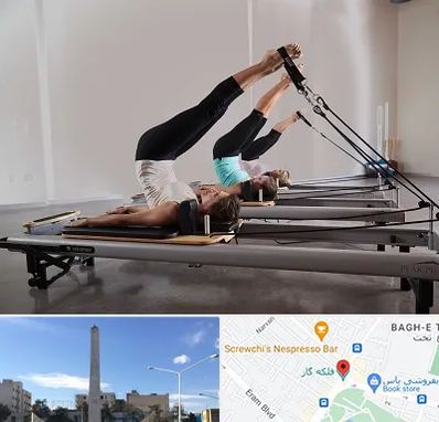 کلاس پیلاتس در فلکه گاز شیراز
