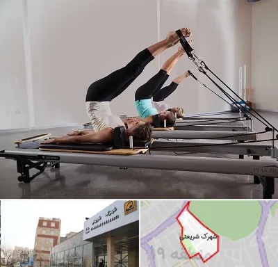 کلاس پیلاتس در شهرک شریعتی