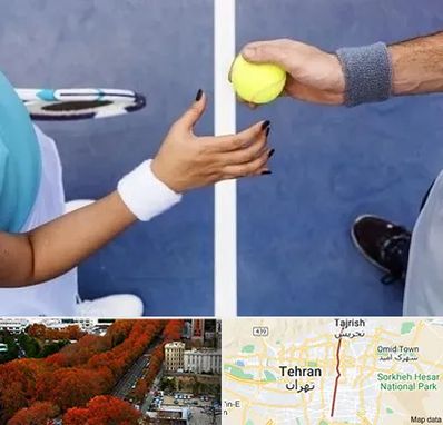 مربی تنیس در ولیعصر