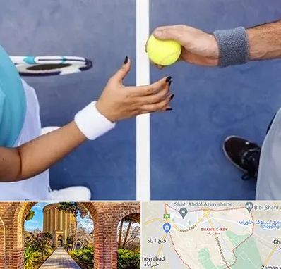 مربی تنیس در شهر ری