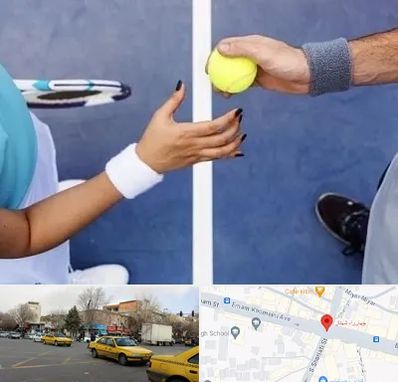 مربی تنیس در شهناز تبریز