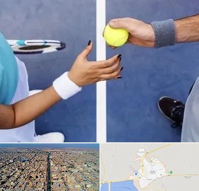 مربی تنیس در بندر ماهشهر