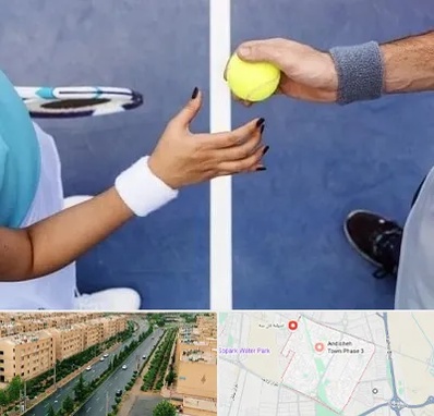مربی تنیس در فاز سه اندیشه