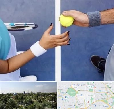 مربی تنیس در منطقه 16 تهران