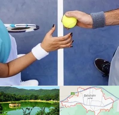 مربی تنیس در بهشهر