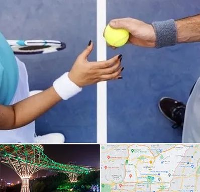 مربی تنیس در منطقه 3 تهران