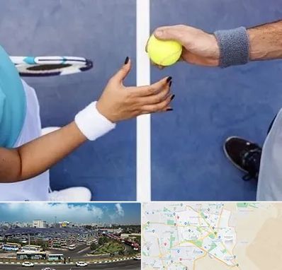 مربی تنیس در منطقه 15 تهران