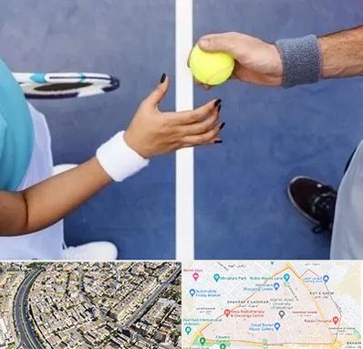 مربی تنیس در شهرک غرب مشهد