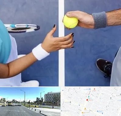 مربی تنیس در بلوار کلاهدوز مشهد