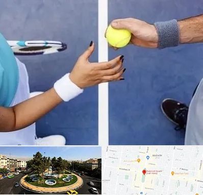 مربی تنیس در هفت حوض