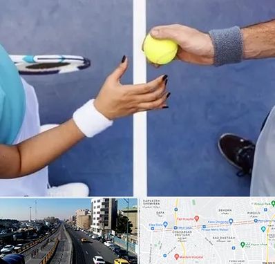 مربی تنیس در پیروزی