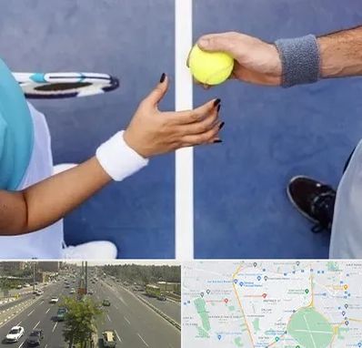 مربی تنیس در منطقه 17 تهران