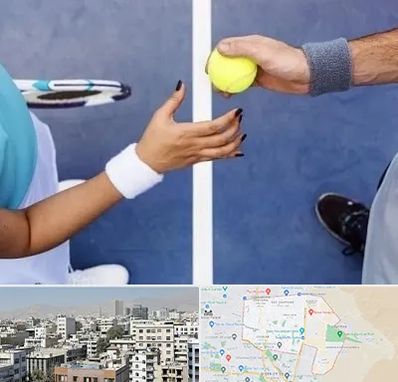 مربی تنیس در منطقه 14 تهران