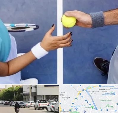 مربی تنیس در قدوسی شرقی شیراز