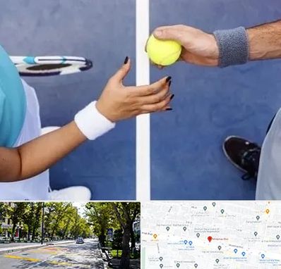 مربی تنیس در میرداماد