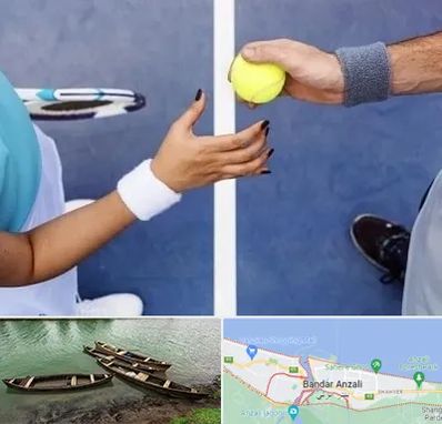 مربی تنیس در بندر انزلی