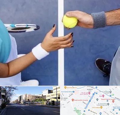 مربی تنیس در خیابان ملاصدرا شیراز